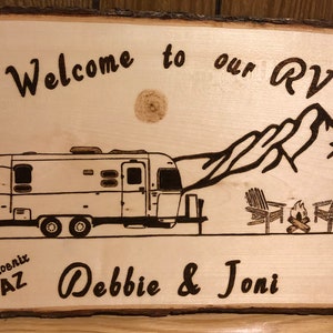 Custom Camping Sign image 1