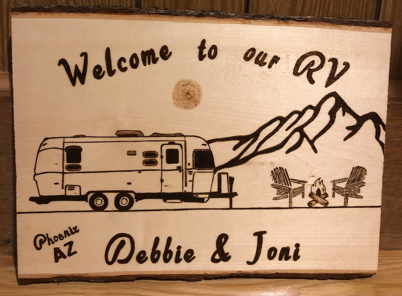 Custom Camping Sign image 1