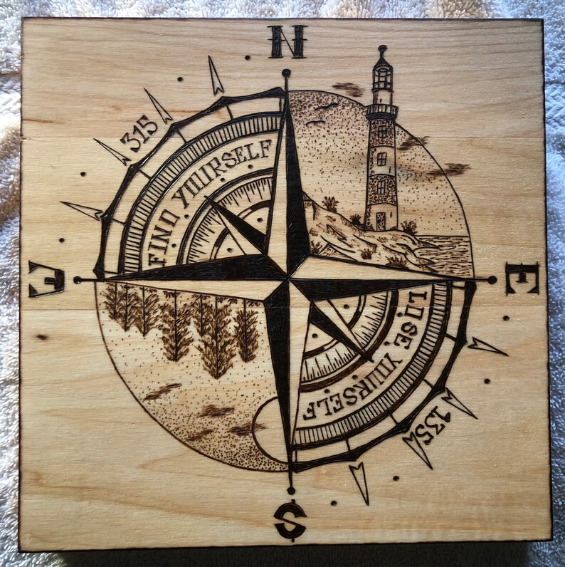 Compass of Adventure - Etsy
