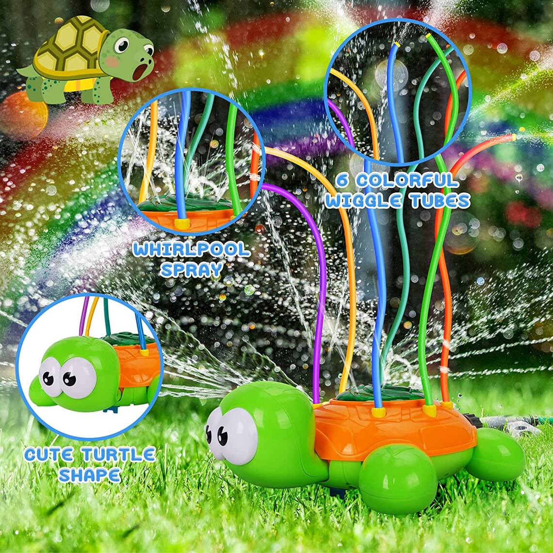 Sprinklers for Kids Summer Outdoor Water Toys for 112 Years Etsy UK