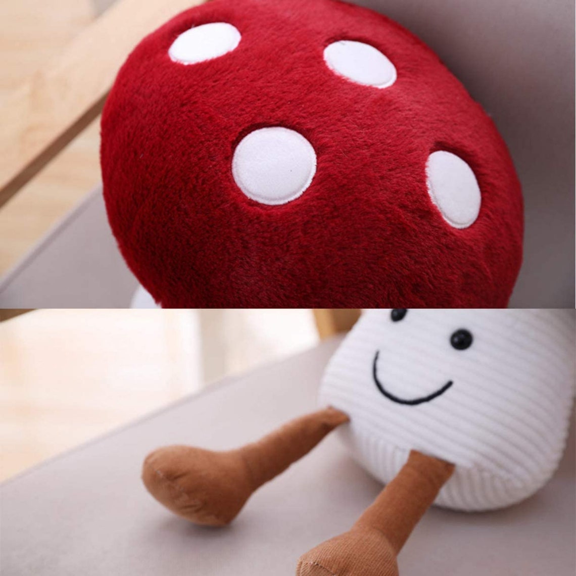 golden mushroom plush