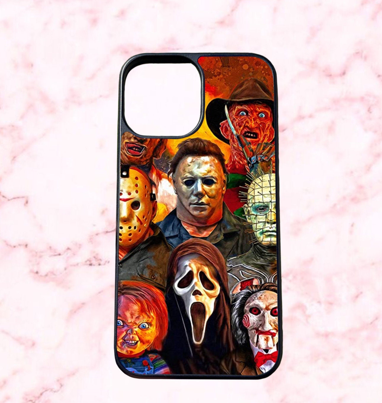 Halloween Horror Phone Case Etsy