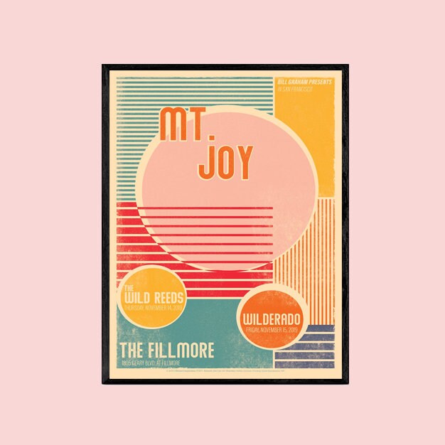 Fillmore Poster for sale Only 4 left at 75