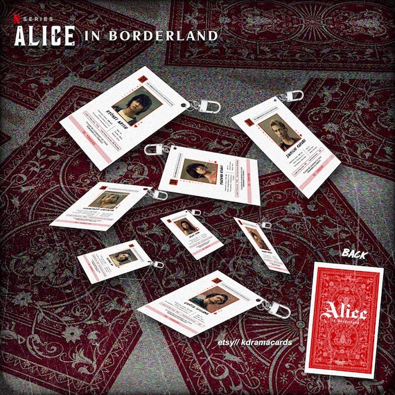 Alice In Borderland Id Cards Etsy