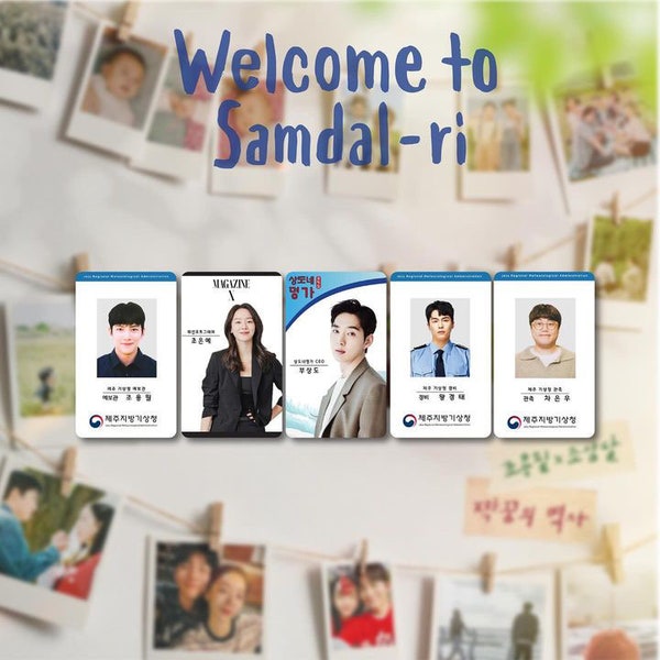 Welcome To Samdal-Ri 웰컴투 삼달리 ID Cards Set