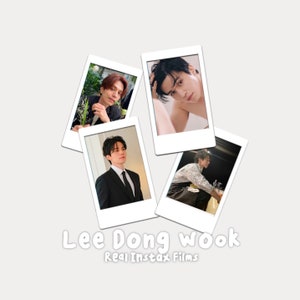 Lee Dong Wook 이동욱 | Real Instax Prints