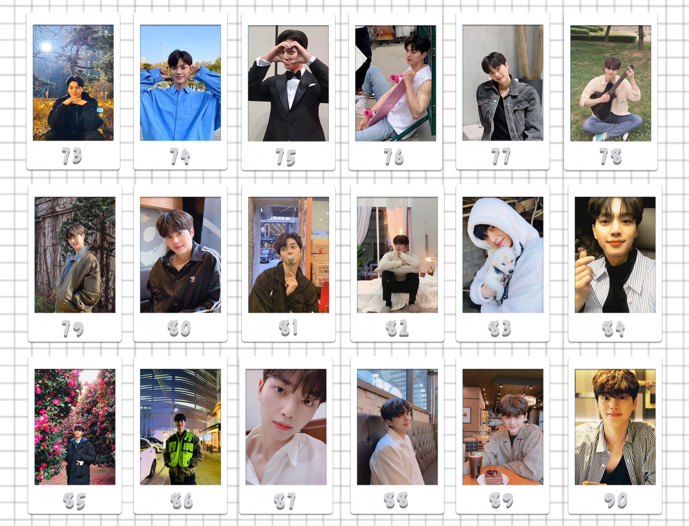 ソン・ガン 송강 | リアルチェキフィルム - Etsy 日本