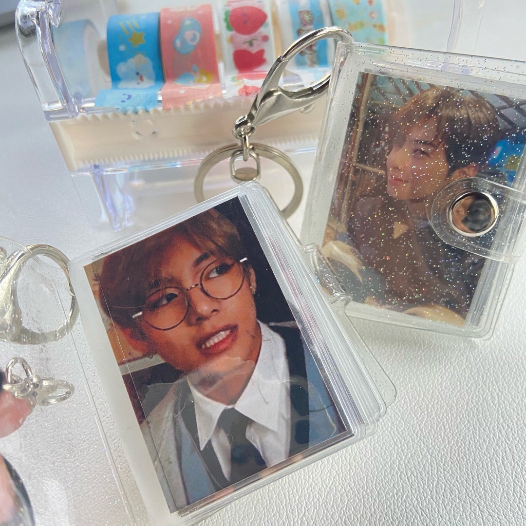 Photobook Keychain, Mothers Day, Photo Keychain, Small Photo Album Keychain, Picture Album