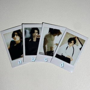 Sessão de fotos da revista Lee Jong Suk x Elle | Impressões reais da Instax