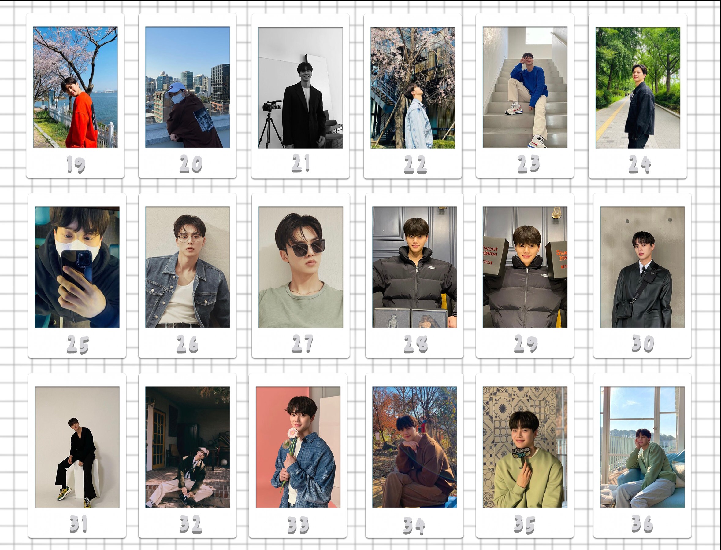 ソン・ガン 송강 | リアルチェキフィルム - Etsy 日本