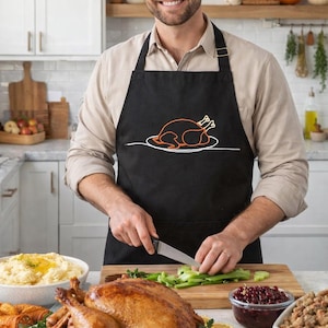 Turkey Embroidery Pattern: Line Embroidery Design (Digital Download)