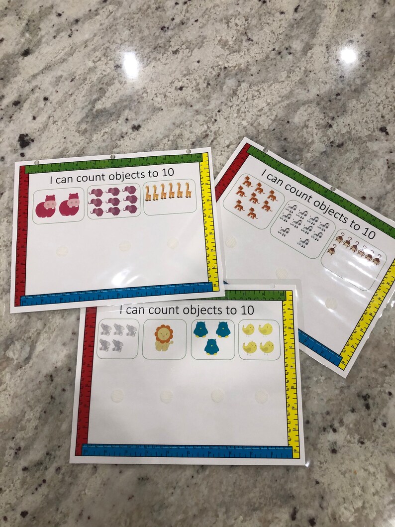 Kindergarten Learning Binder Extended 84 Laminated Pages Etsy