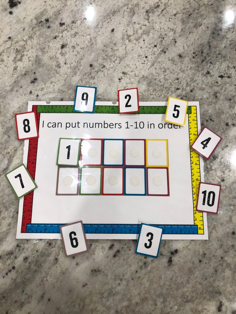 Kindergarten Learning Binder Extended 84 Laminated Pages Etsy