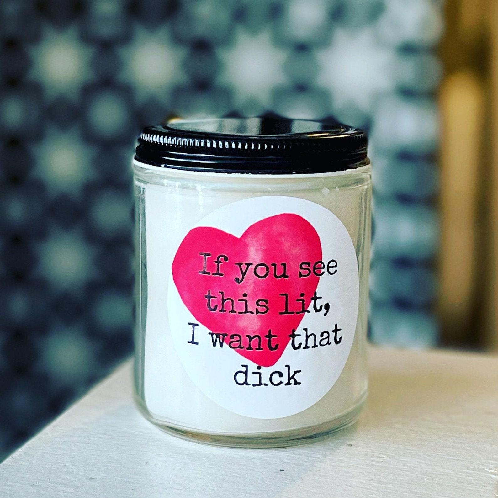 Funny Valentines Day Candle 8oz Etsy