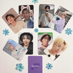 BTS Borahae Photocards (RM,Jin,Suga,Jhope) phone case kpop sets binder fillers
