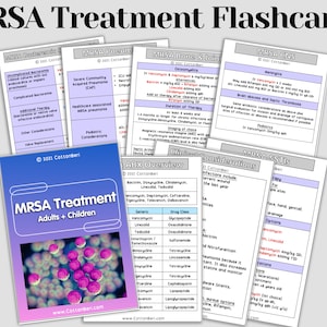 MRSA Treatment Flashcards