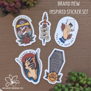 Brand New Sticker | Brand New Lyric Sticker | Water Resistant Sticker | Emo Sticker | Brand New Lyrics | Tattoo Style Sticker | Deja Entendu