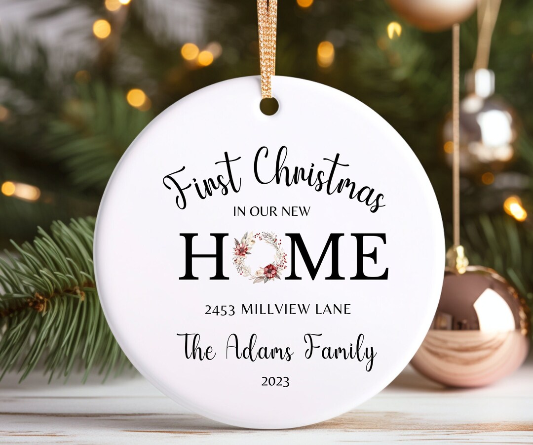 2023 Christmas Ornament New Home Christmas Ornament for New Etsy