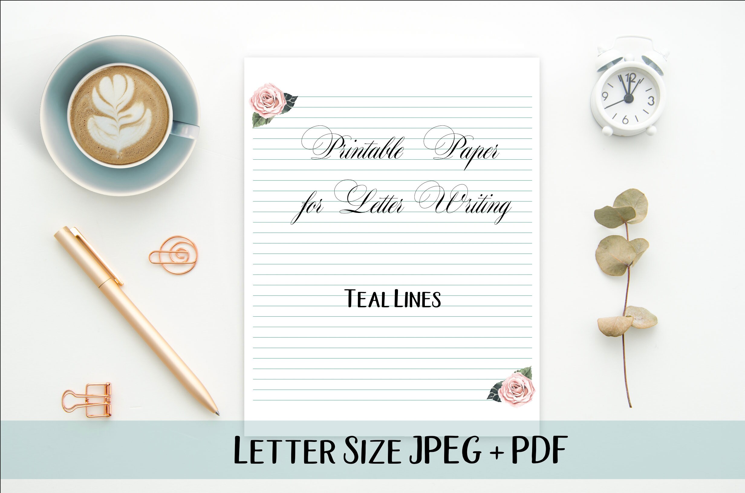 JW Letter Writing Letter Writing Paper Printable Paper for Etsy UK