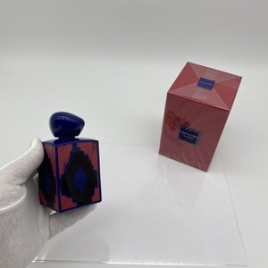 armani prive ikat bleu