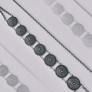 Body jewelry, belt, adjustable belt, metal belt, ethnic belt, stainless steel chain, boho belt
