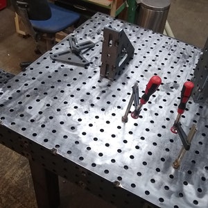 Digital design welding table