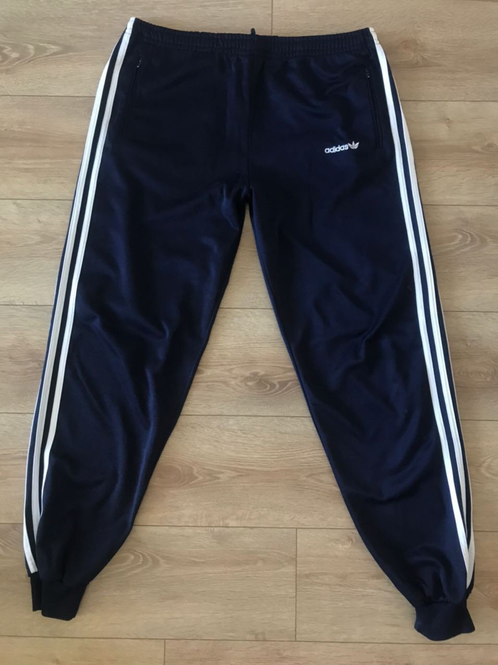 Vintage 80s Adidas Joggers Navy Blue Classic Retro Pants | Etsy