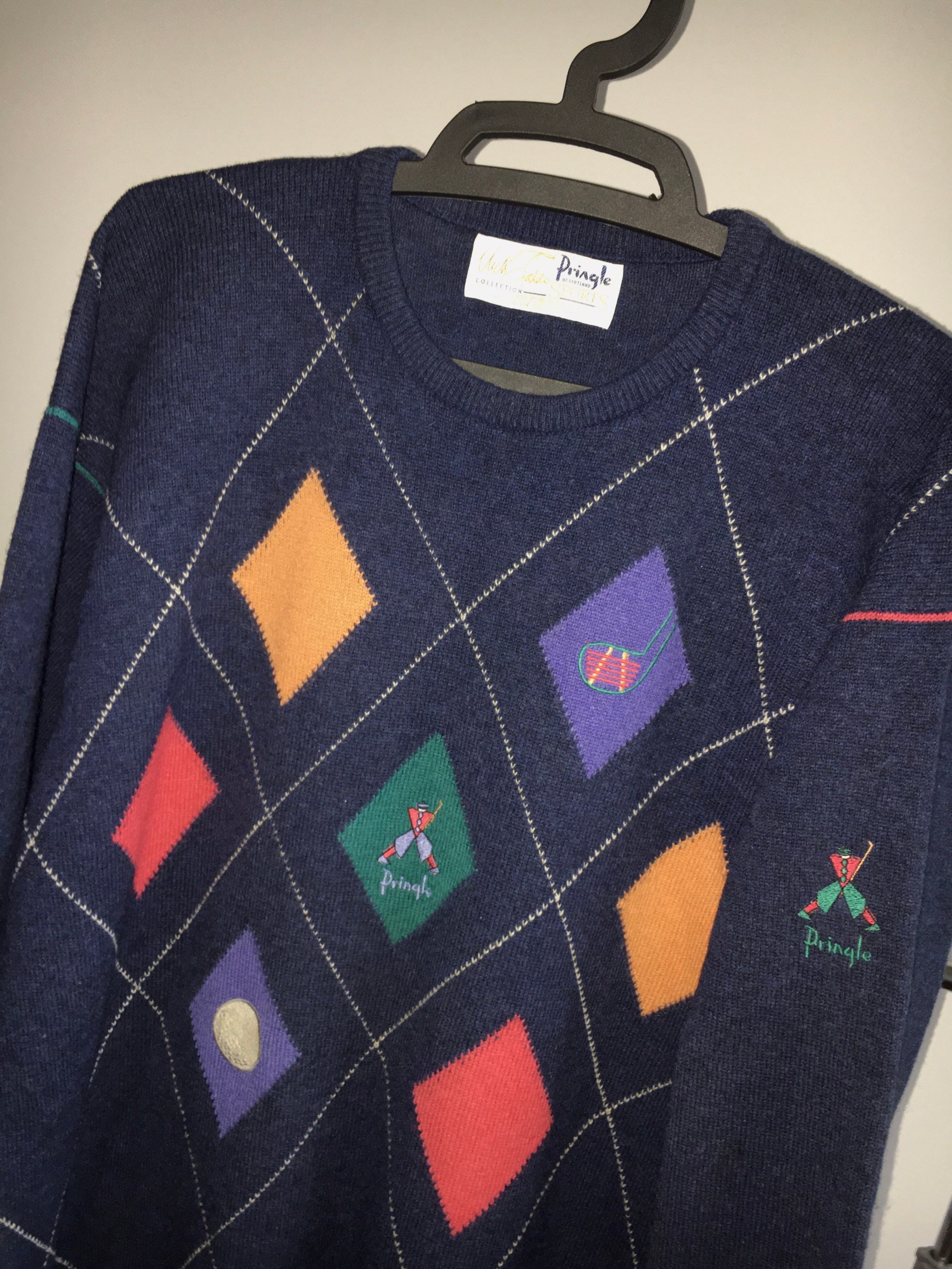 Vintage Pringle of Scotland Golf Sweater Nick Faldo Collection | Etsy