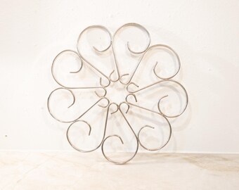 Vintage silverpläterad underläggsskiva 23 cm