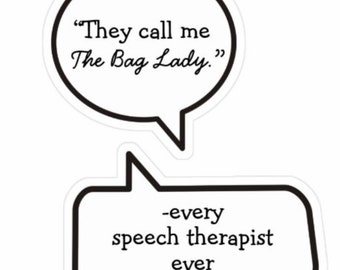 Tasche Lady Sticker
