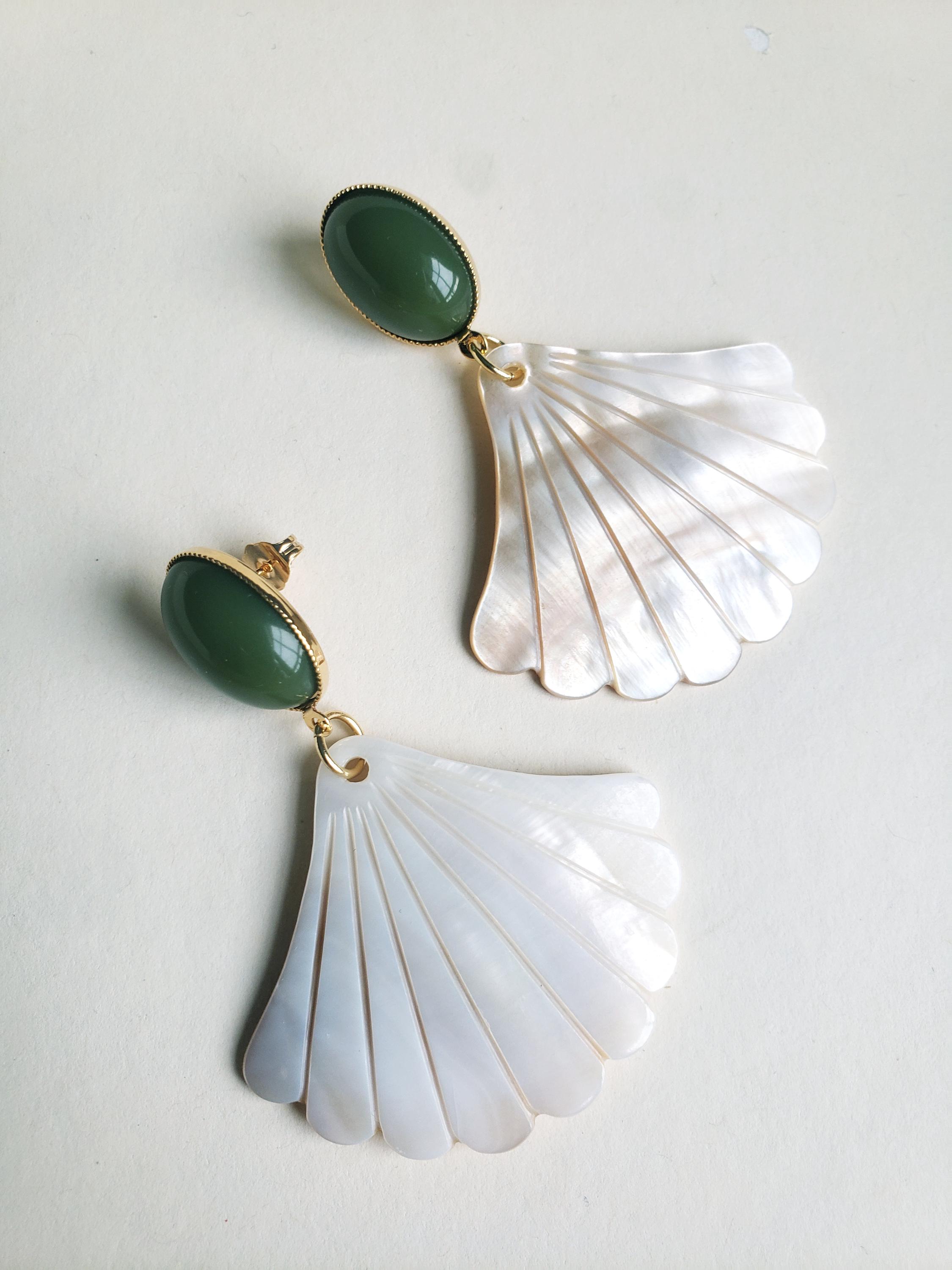 ◇Monday Edition◇ [usual ME] half seashell earrings il_1080xN.4473989938_94zp.jpg