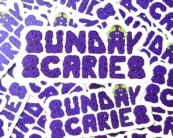 Sunday Scaries vinyl sticker