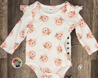 G-tube Onesie 0-12 months