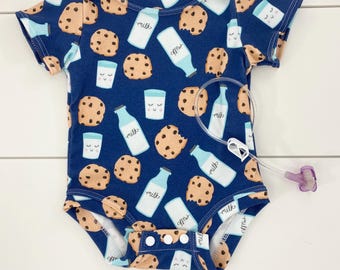 G-Tube Onesie 0-3T