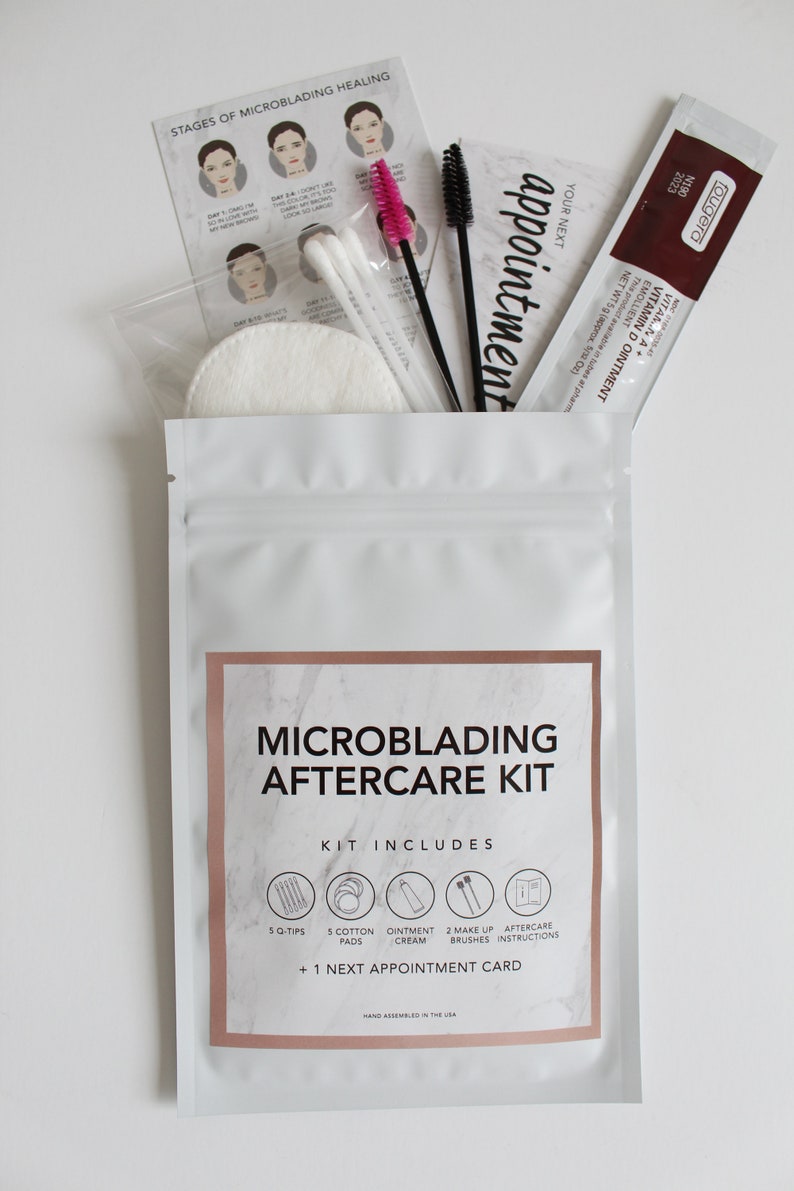 MICROBLADING AFTERCARE KIT 20 kits Etsy
