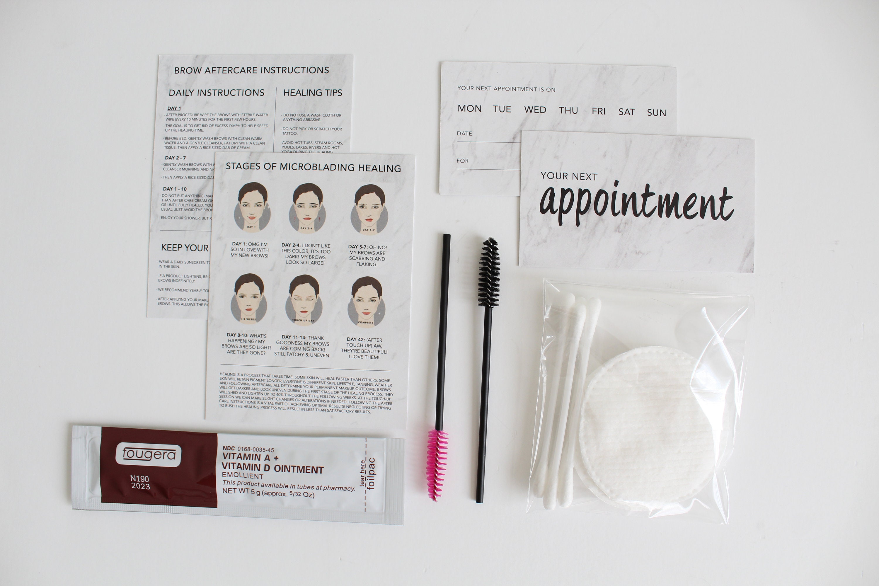 MICROBLADING AFTERCARE KIT 10 Kits Etsy UK