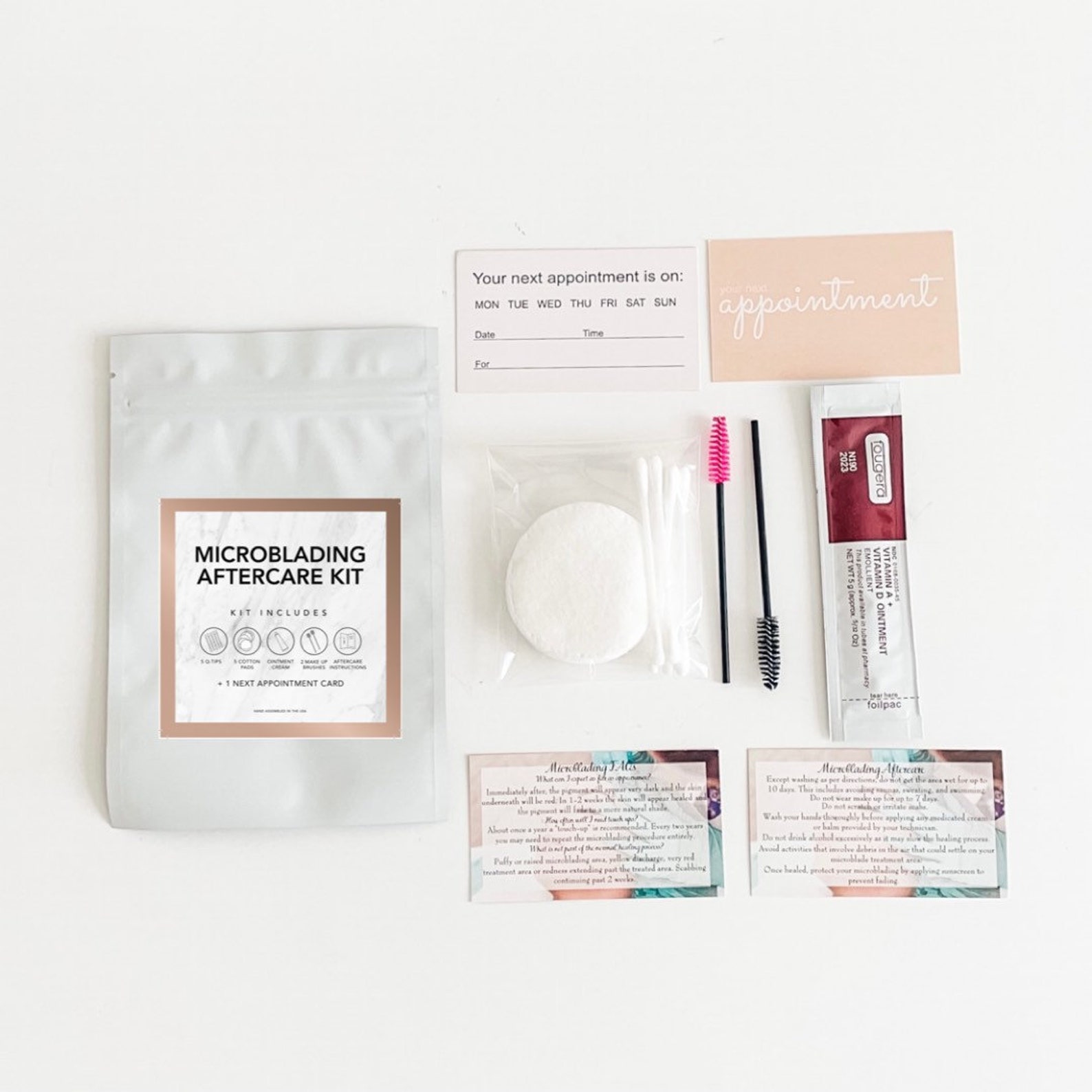 MICROBLADING AFTERCARE KIT 10 Kits Etsy