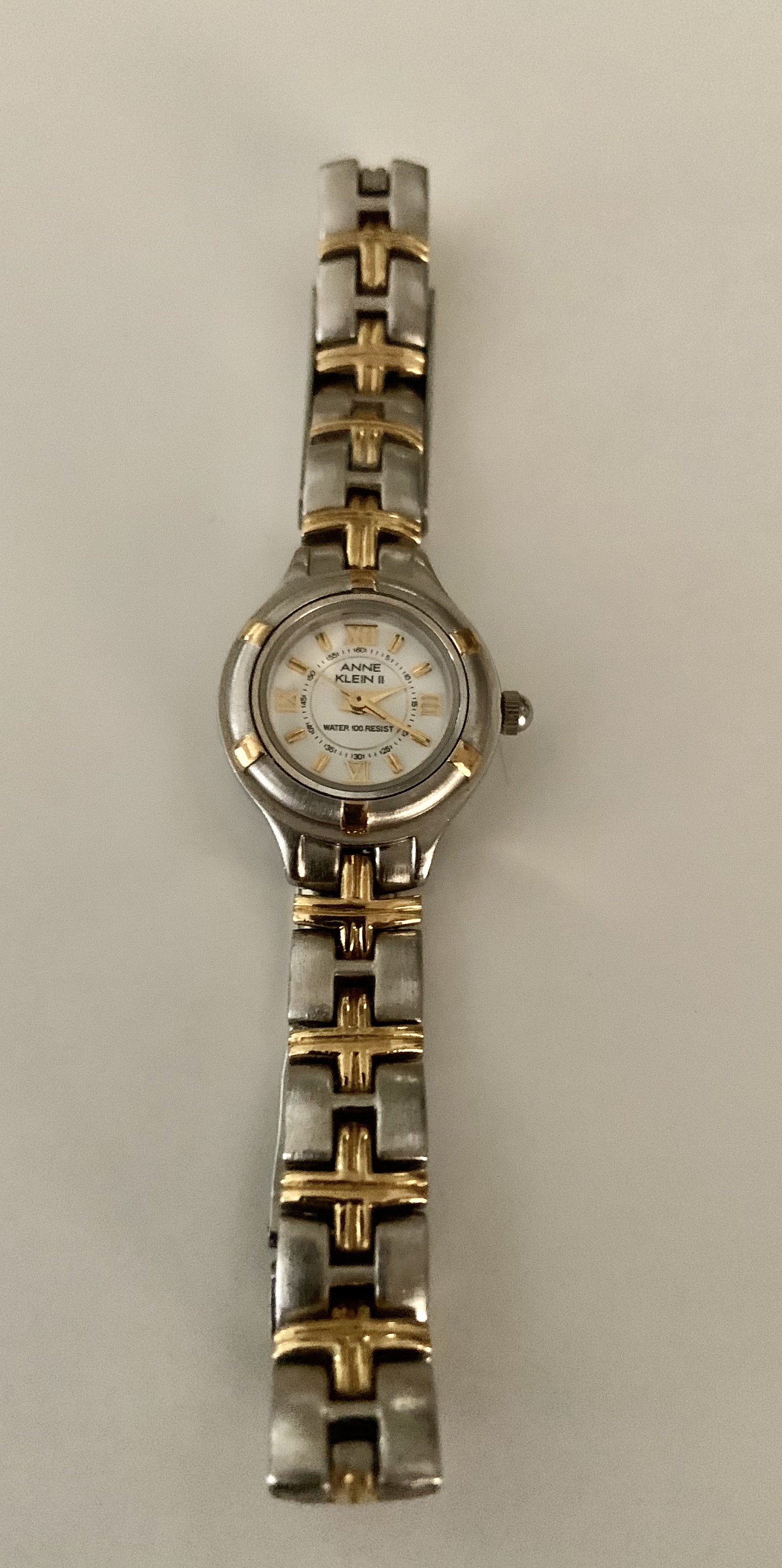 Vintage ANNE KLEIN II 2Tone Bracelet Watch with New Etsy