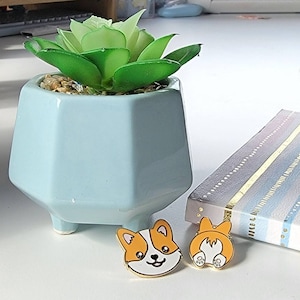 Corgi Enamel Pin | Corgi Butt | Corgi | Cute Enamel Pin | Badge | Dog Enamel Pin | Animal Enamel Pin
