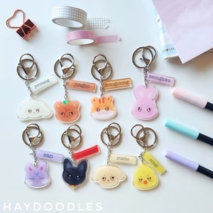 ATEEZ-sleutelhangers | ATINY | KPOP | Sleutelhangers | Bedels