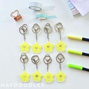 NCT 127 Star Keychains | Czennie | NCTzen | KPOP | Keychains | Charms