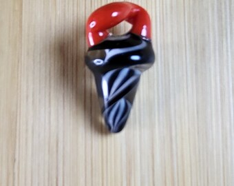 Noreene Glass Dreadlock Bead: Unique Hair Accessory