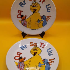 Set of 3 Genuine Ironstone Muppet Plates
