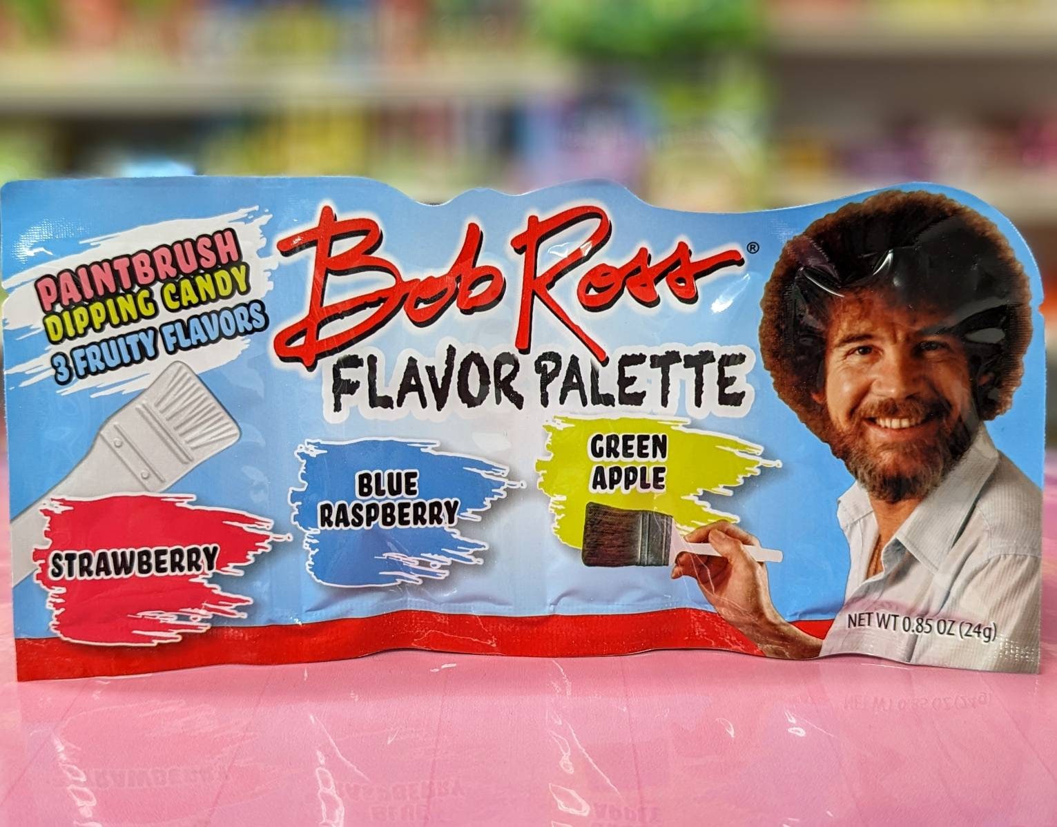 1x Licensed Bob Ross Flavor Palette Paintbrush Dipping Candy Etsy UK