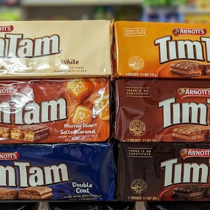 Tim's Tams Australian Chocolate Bars (6 Flavours to Choose From)