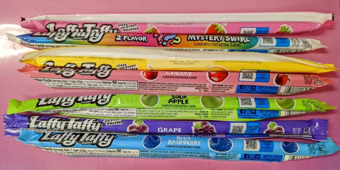 Laffy Taffy Sweets / Candy USA Import 7 Flavours to Choose Etsy UK