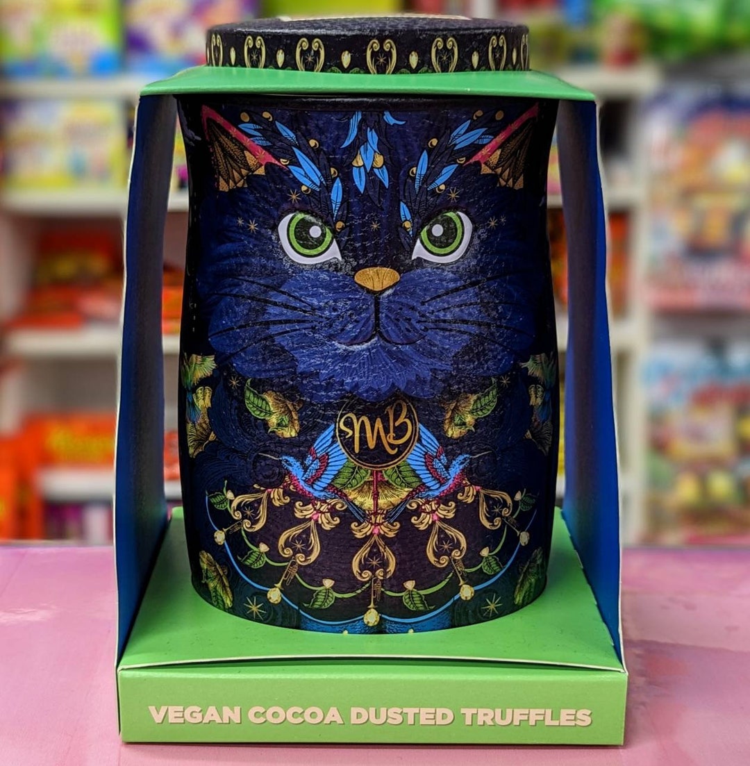 Monty Bojangles Vegan Cocoa Dusted Truffles in Decorated Collectable