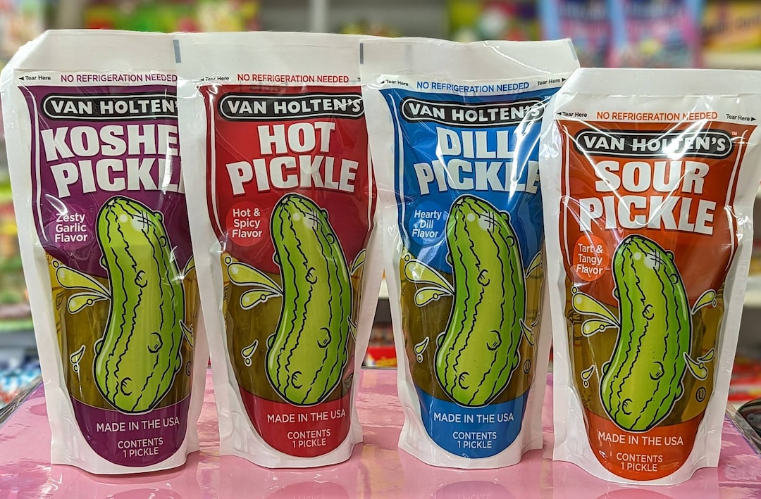 Choose Your Flavour Holtens Pickles Tiktok Eating Challenge USA Import