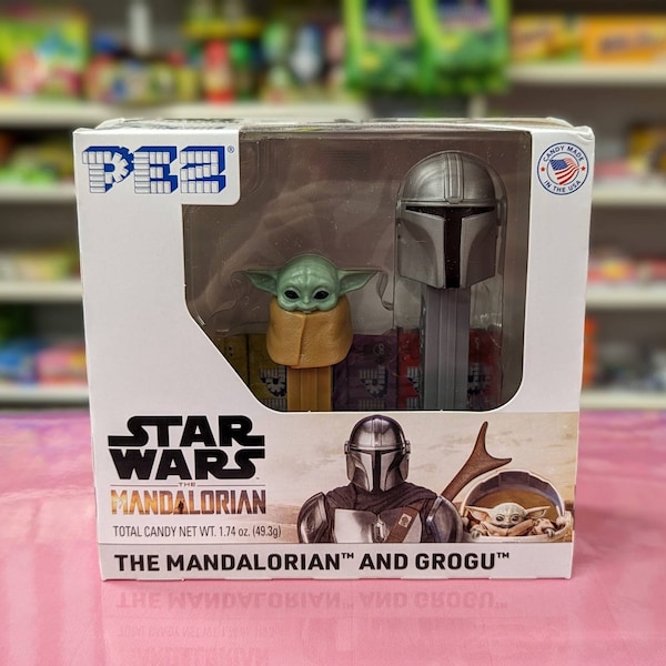 The Mandalorian Collectible PEZ Gift Set (USA Import) The Mandalorian and Grogu (The Child) Star Wars