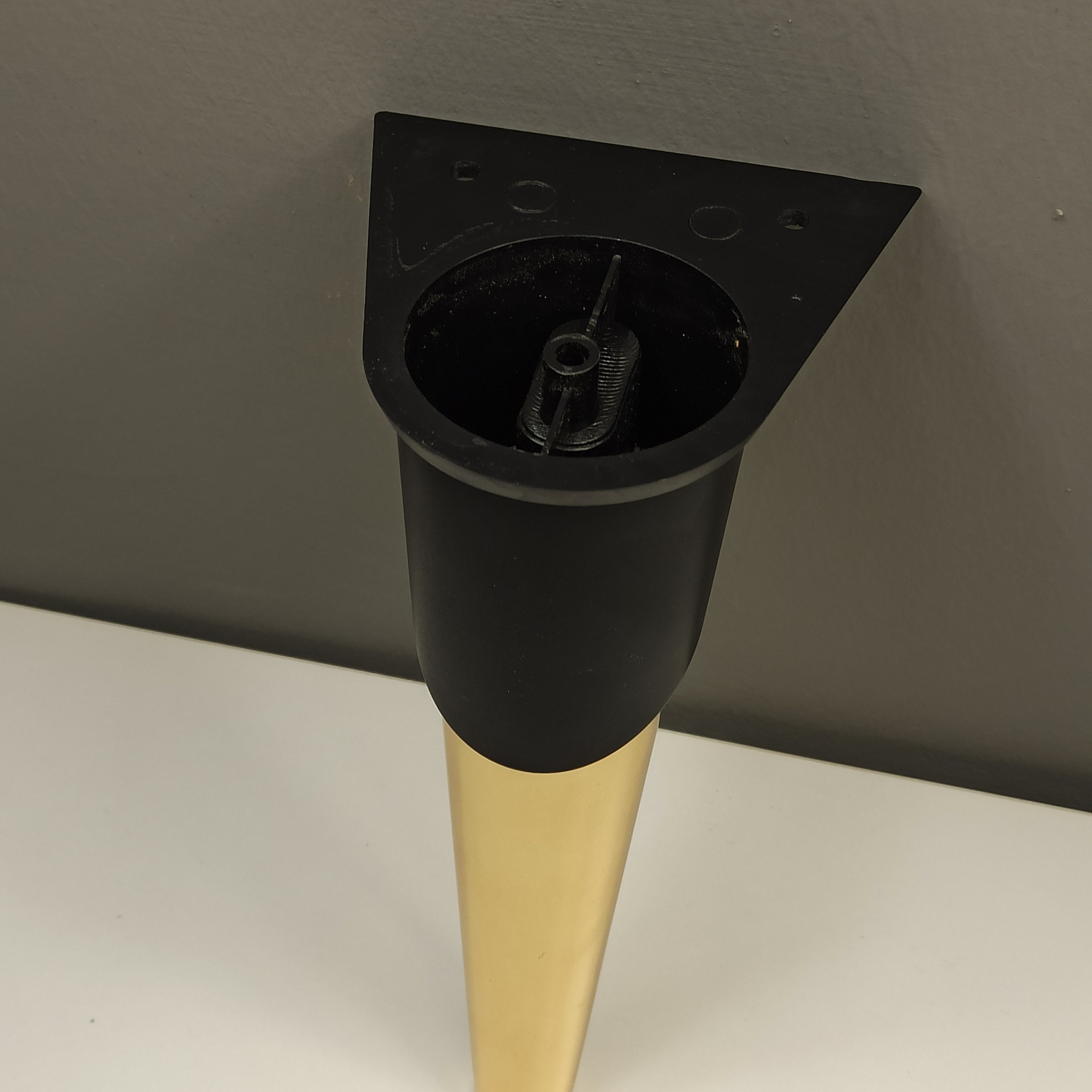 Möbelbein aus Kunststoff Einfach zu monten | Etsy